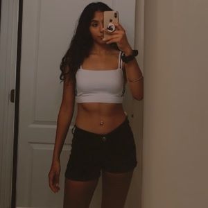 American Eagle Black Shorts